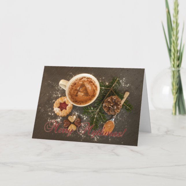 Joyeuse carte de Noël de Mythmas (Devant)