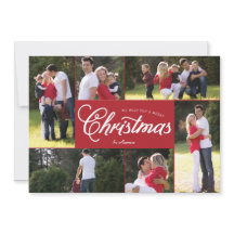 Joyeuse carte de Noël multiphoto