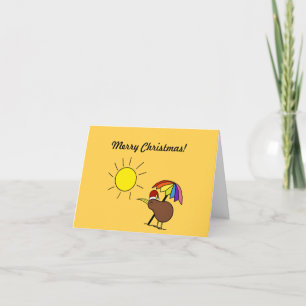 Joyeuse carte de Noël pour Kiwis