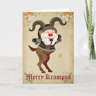 Joyeuse carte de vacances de Krampus