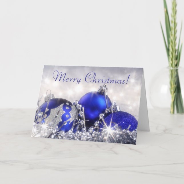 Joyeuse carte de voeux de Noël (Devant)