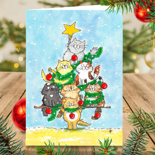Joyeuse carte de voeux de Noël par Nicole Janes
