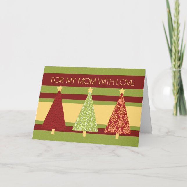 Joyeuse carte mère Noël (Devant)
