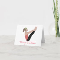 Joyeuse carte Pilates de Noël