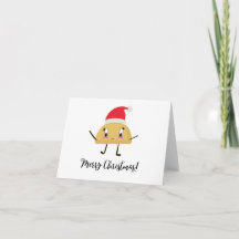 Joyeuse carte Taco de Noël