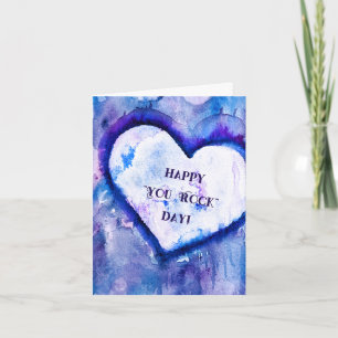 Joyeuse carte "You Rock" Day