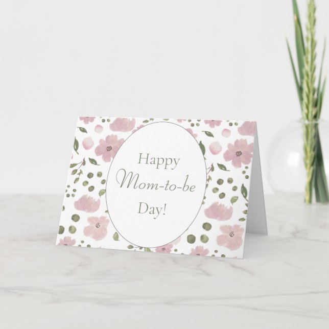 Joyeuse Fête de la Mère, Carte Fête des Mères Flor (Devant)