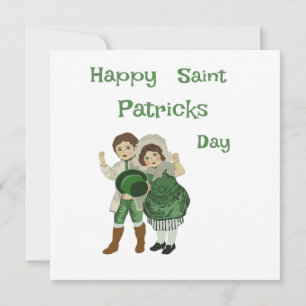 Joyeuse fête de la Saint-Patrick Carte Postale