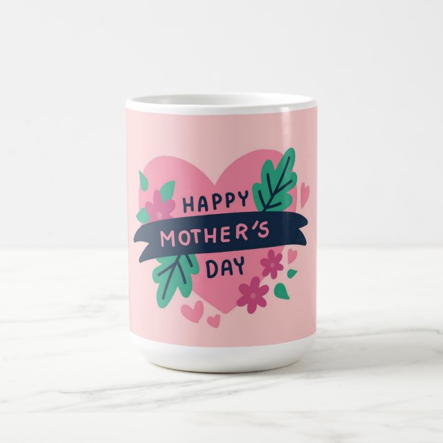 Joyeuse fête des Mères Tasse à café (Centre)