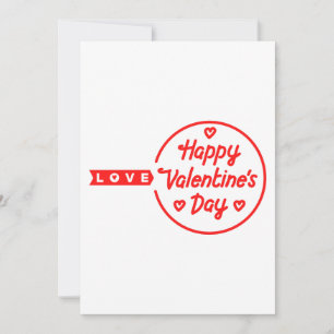 Joyeuse Invitation de la Saint-Valentin Amour