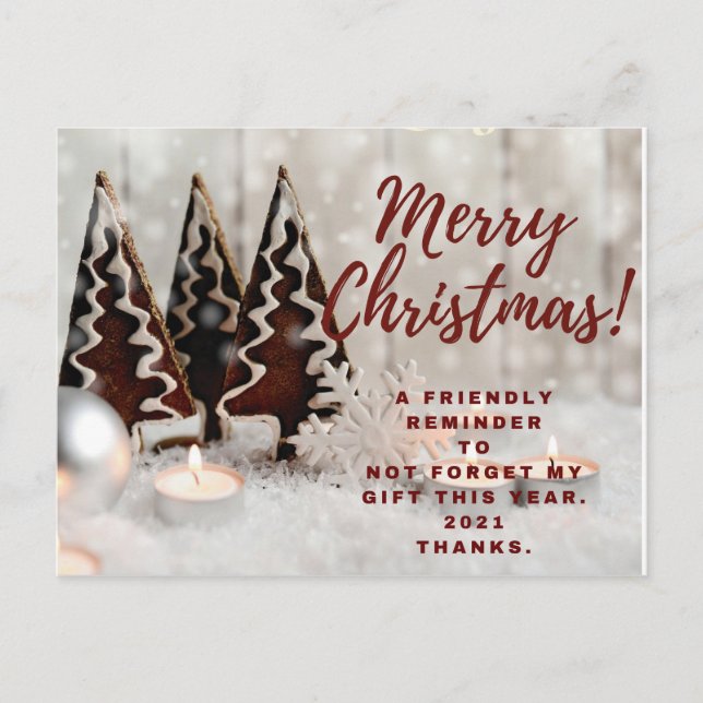 joyeuse invitation noël 2021 (Devant)