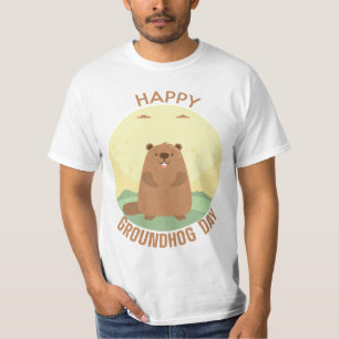 Joyeuse journée de marmotte T-shirt essentiel