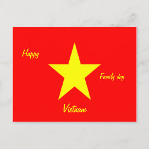 Joyeuse journée familiale Vietnam cartes postales