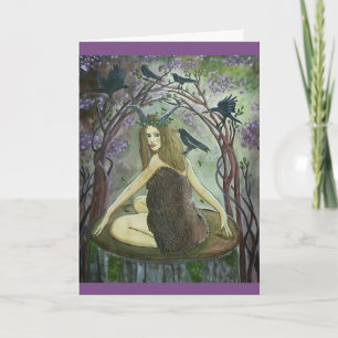 Joyeuse magie de Beltane ! - Carte de voeux d'art