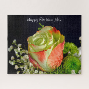 Joyeuse maman d'anniversaire. Jigsaw Puzzle