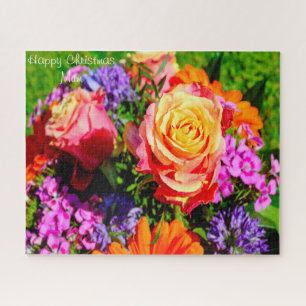 Joyeuse maman de Noël. Jigsaw Puzzle