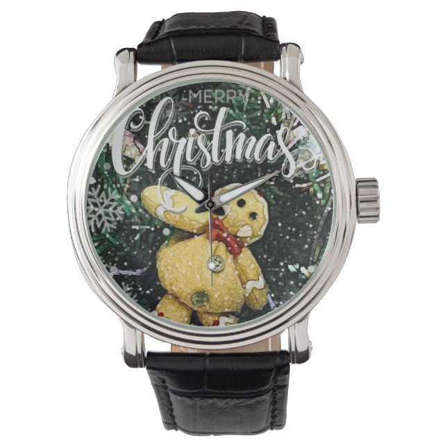 Joyeuse montre de Noël (devant)