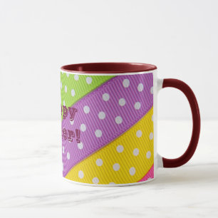Joyeuse Mug à ruban de Pâques