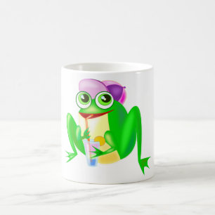 Joyeuse Mug de grenouille - Amusant - Peinture