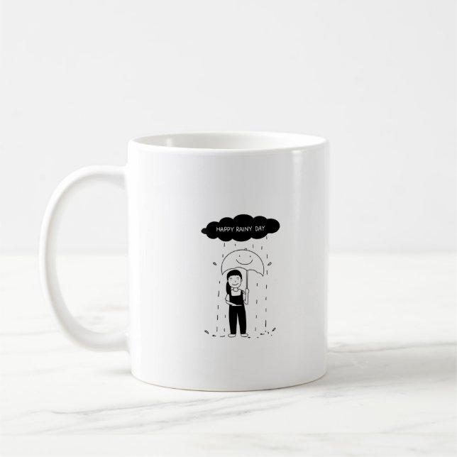 Joyeuse Mug du Jour de la Pluie (Gauche)
