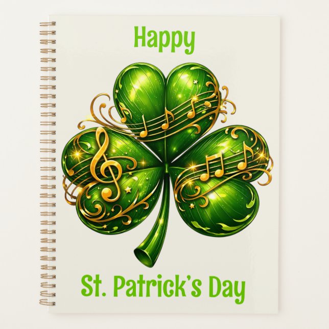 Joyeuse musique de trèfle de la Saint-Patrick (Devant)