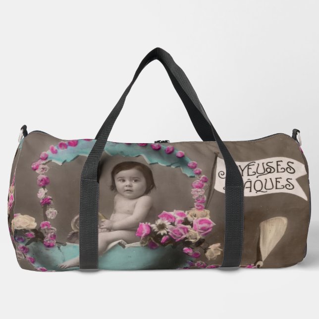 Joyeuse Paques Duffle Bag (Front)