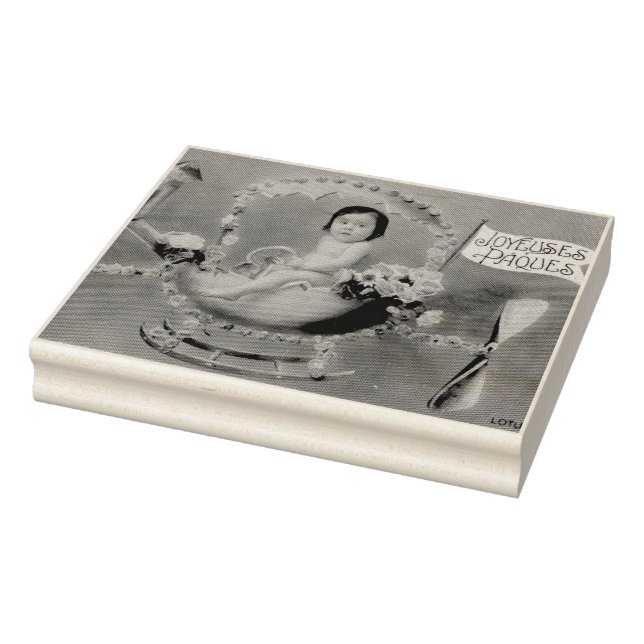 Joyeuse Paques Rubber Stamp (Stamp)