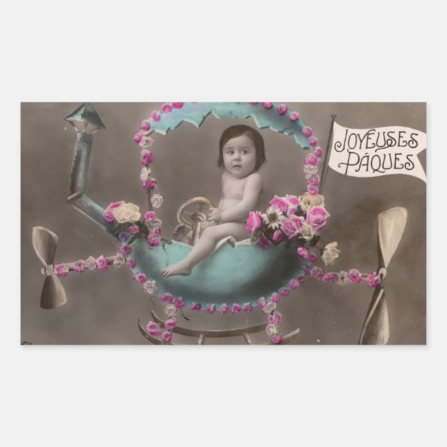 Joyeuse Paques Sticker (Front)