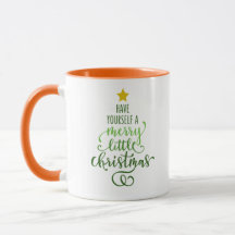 Joyeuse petite tasse de Noël