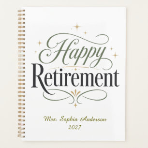 Joyeuse Retraite Nom Personnalisé