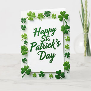 Joyeuse Saint-Patrick Carte Verte