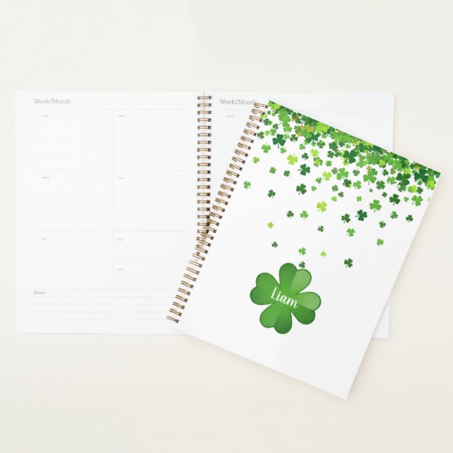 Joyeuse Saint-Patrick – Célébration Irlandaise Cla (Devant avec enveloppe)