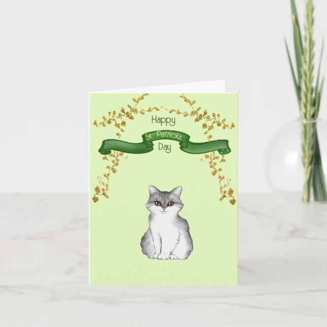 Joyeuse Saint-Patrick de la part de la carte de vo (Devant)