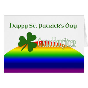 Joyeuse Saint-Patrick Fête de la Petite-fille