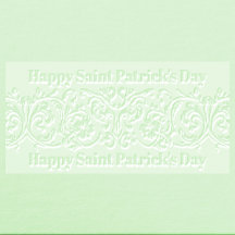 Joyeuse Saint-Patrick Ornement de Trèfle Bordure