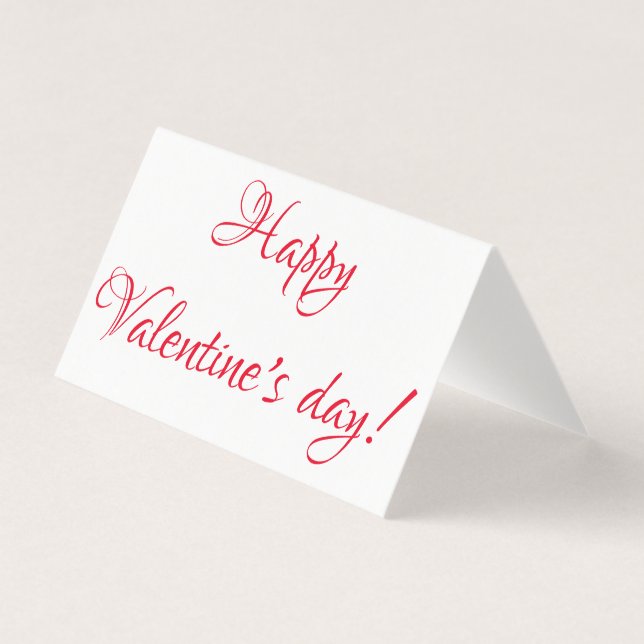 Joyeuse Saint-Valentin ! (Front)