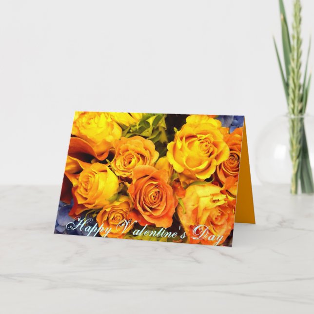 Joyeuse Saint-Valentin _ Carte (Devant)