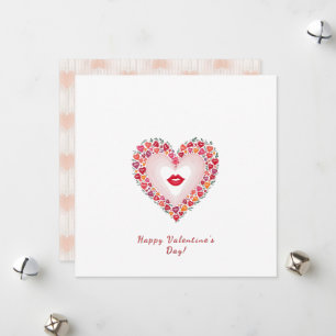Joyeuse Saint-Valentin ! Carte de la Saint-Valenti