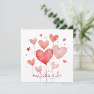 Joyeuse Saint-Valentin ! Carte de la Saint-Valenti