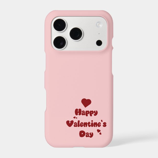 Joyeuse Saint-Valentin Cœurs Mignons (Verso)