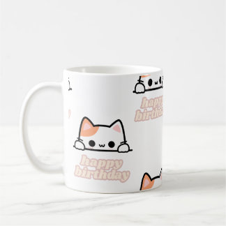 "Joyeuse tasse de café d'anniversaire - Une façon