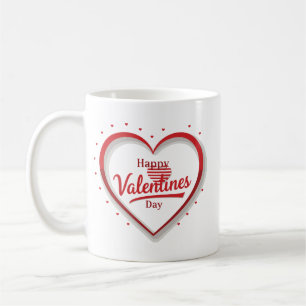 Joyeuse tasse de café pour la Saint-Valentin