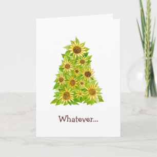 Joyeuse tournesol Quelle que soit la carte