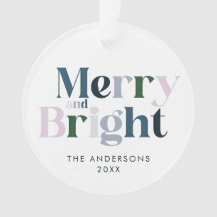 Joyeuse Typographie Lumineuse Noël Moderne
