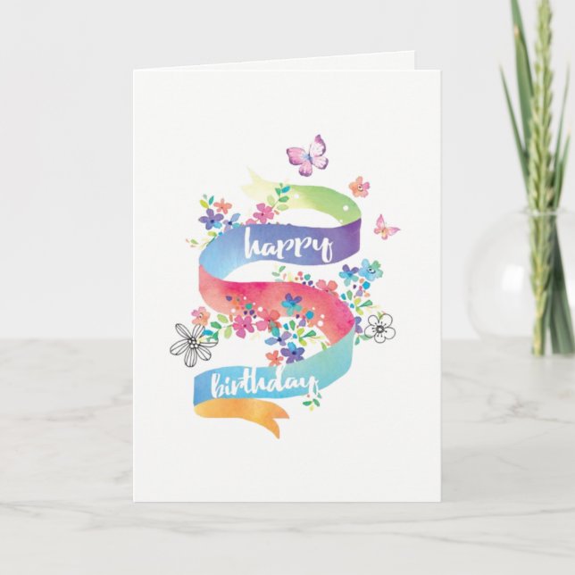 Joyeuses cartes d'anniversaire (Devant)