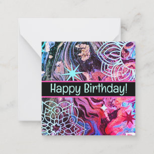 Joyeuses cartes d'anniversaire, mignonette, stock