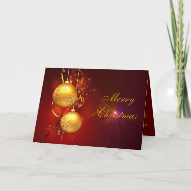 Joyeuses cartes de Noël (Devant)