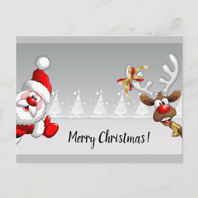 Joyeuses cartes postales de Noël (Devant)