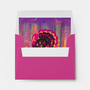Joyeuses enveloppes assorties à la fête de la Turq