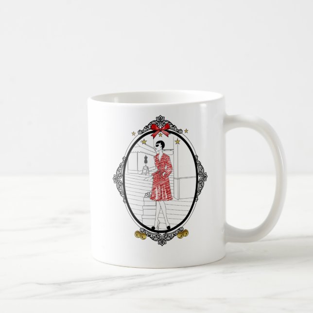Joyeuses Fêtes Coffee Mug (Right)